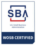 U.S Small Business Administration WOSB Certified badge